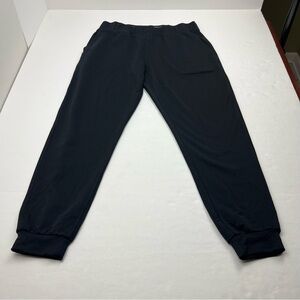 WoolX Lola Jogger All Season Womens Size Medium Black Pants Pockets *FLAW